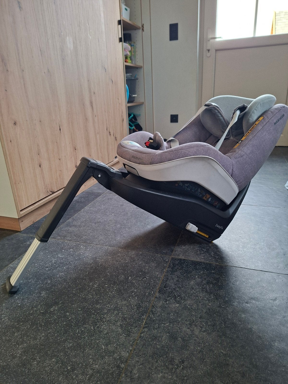 maxi cosy stoel en isofix houder, Jardin & Terrasse, Chaises longues, Enlèvement ou Envoi