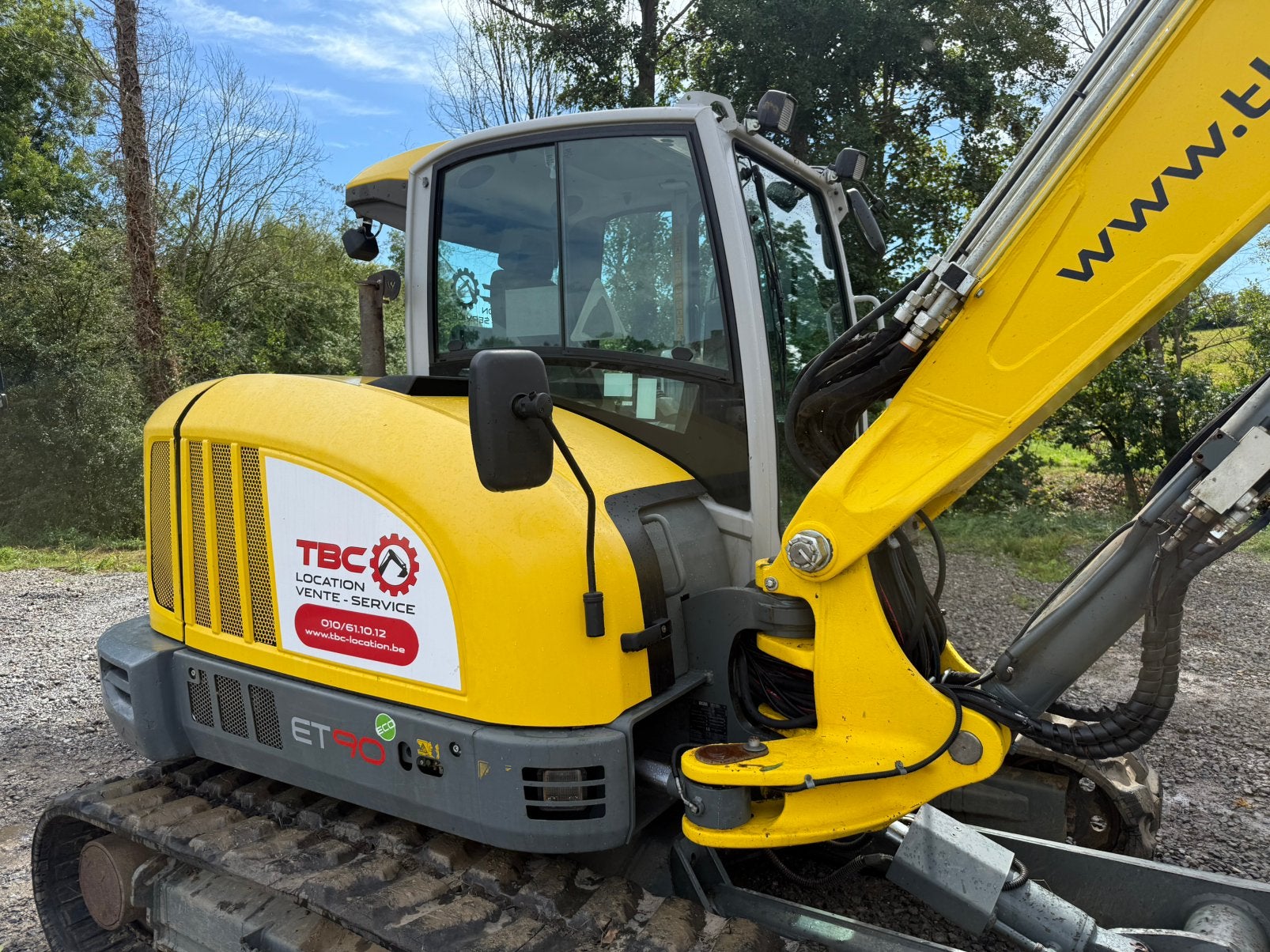 Wacker ET 90, Articles professionnels, Enlèvement