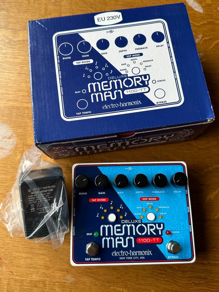Electro-Harmonix Deluxe Memory Man 1100-TT, Muziek en Instrumenten, Ophalen of Verzenden, Zo goed als nieuw