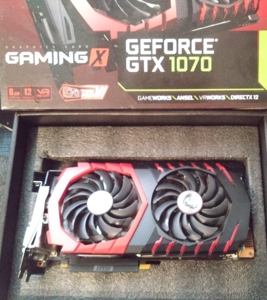 NVIDIA GeForce GTX 1070, Computers en Software, Ophalen, Gebruikt, GDDR5, PCI