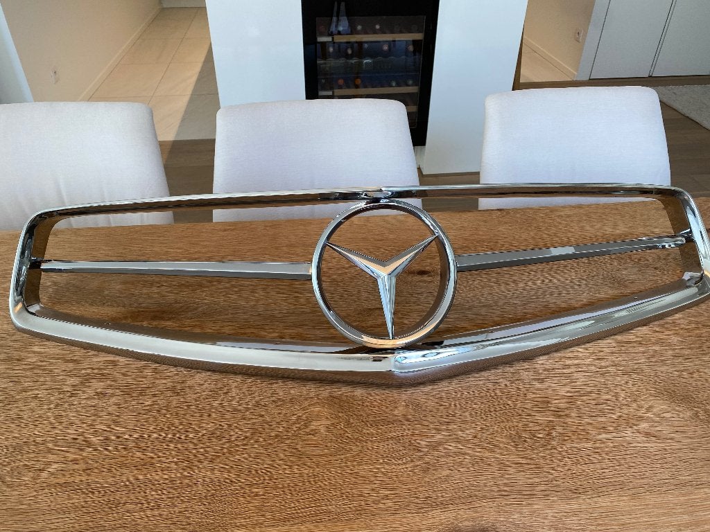 Mercedes Pagode Grill, Auto-onderdelen, Carrosserie, Mercedes-Benz, Oldtimer onderdelen, Voor, Nieuw, Ophalen