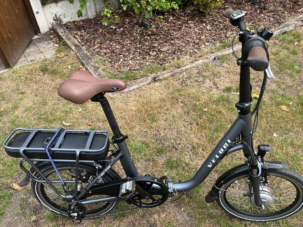 Electrische plooifiets veloci, Enlèvement, Comme neuf, 50 km par batterie ou plus, Autres marques