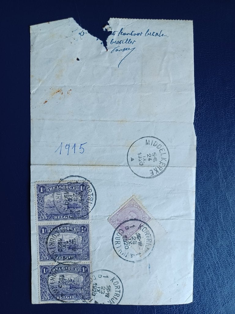 Postzegels Belgie, Ophalen of Verzenden, Gestempeld
