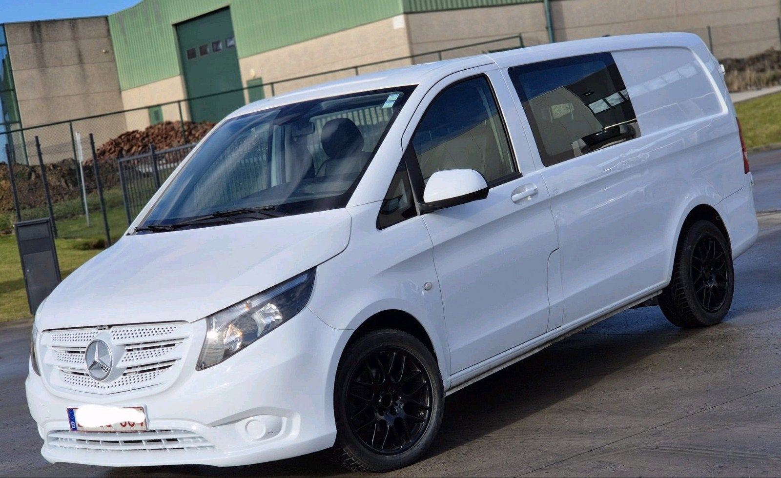 Mercedes vito doub cabine 5pls an2017.235mkm CTOK 13999€, Auto's, Euro 6, 1600 cc, Particulier, Te koop