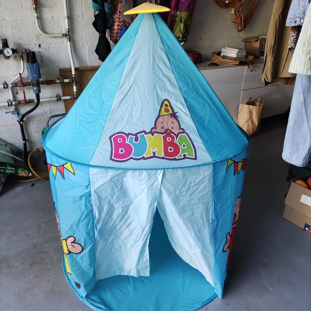 Bumba-tent, Ophalen, Gebruikt
