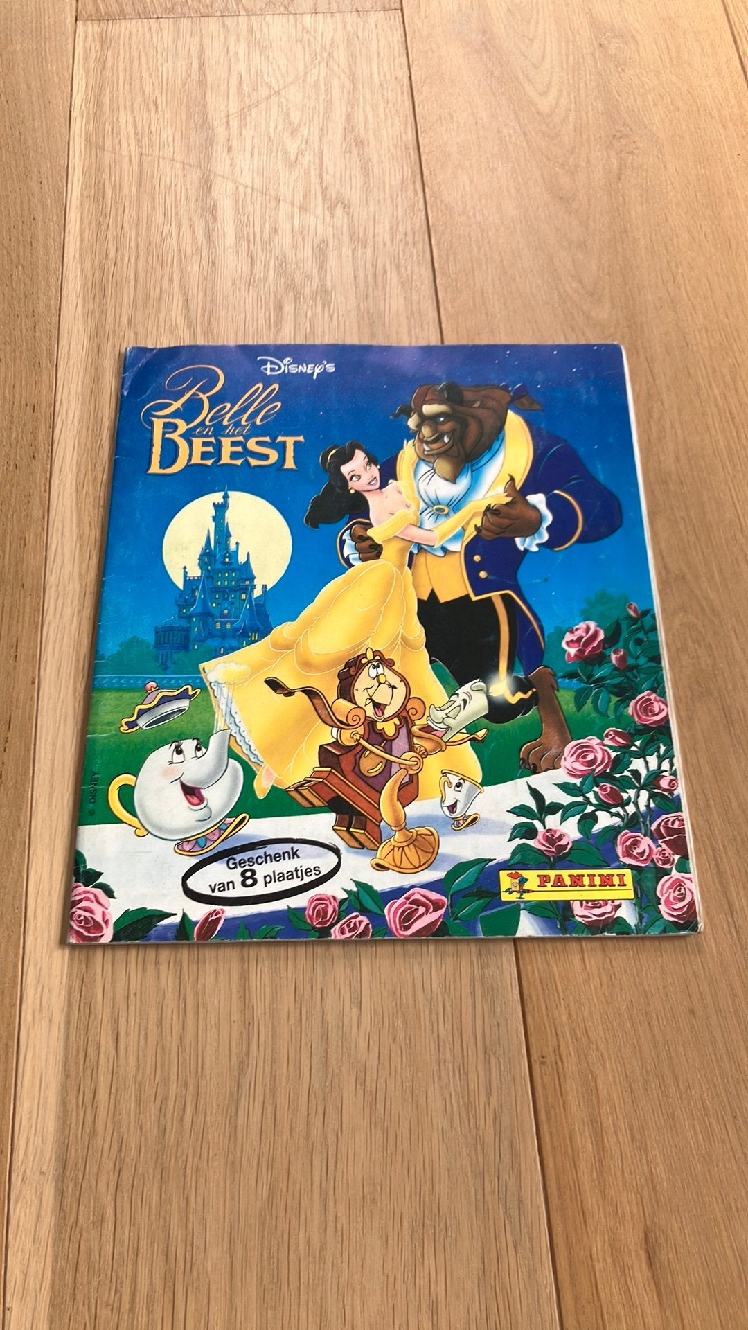Stickerboek panini Belle en het beest Disney, Verzamelen, Ophalen of Verzenden, Gebruikt