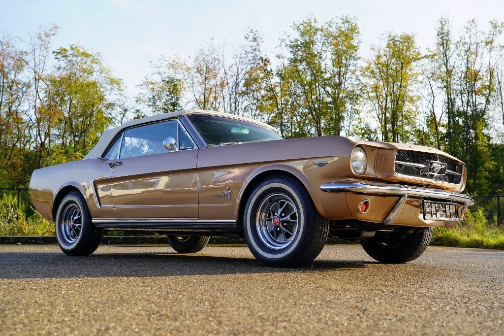 '64 1/2 Ford Mustang Cabrio 4.7L 289 V8 Handgeschakeld, Autos, Cuir, Achat, Entreprise, Cabriolet
