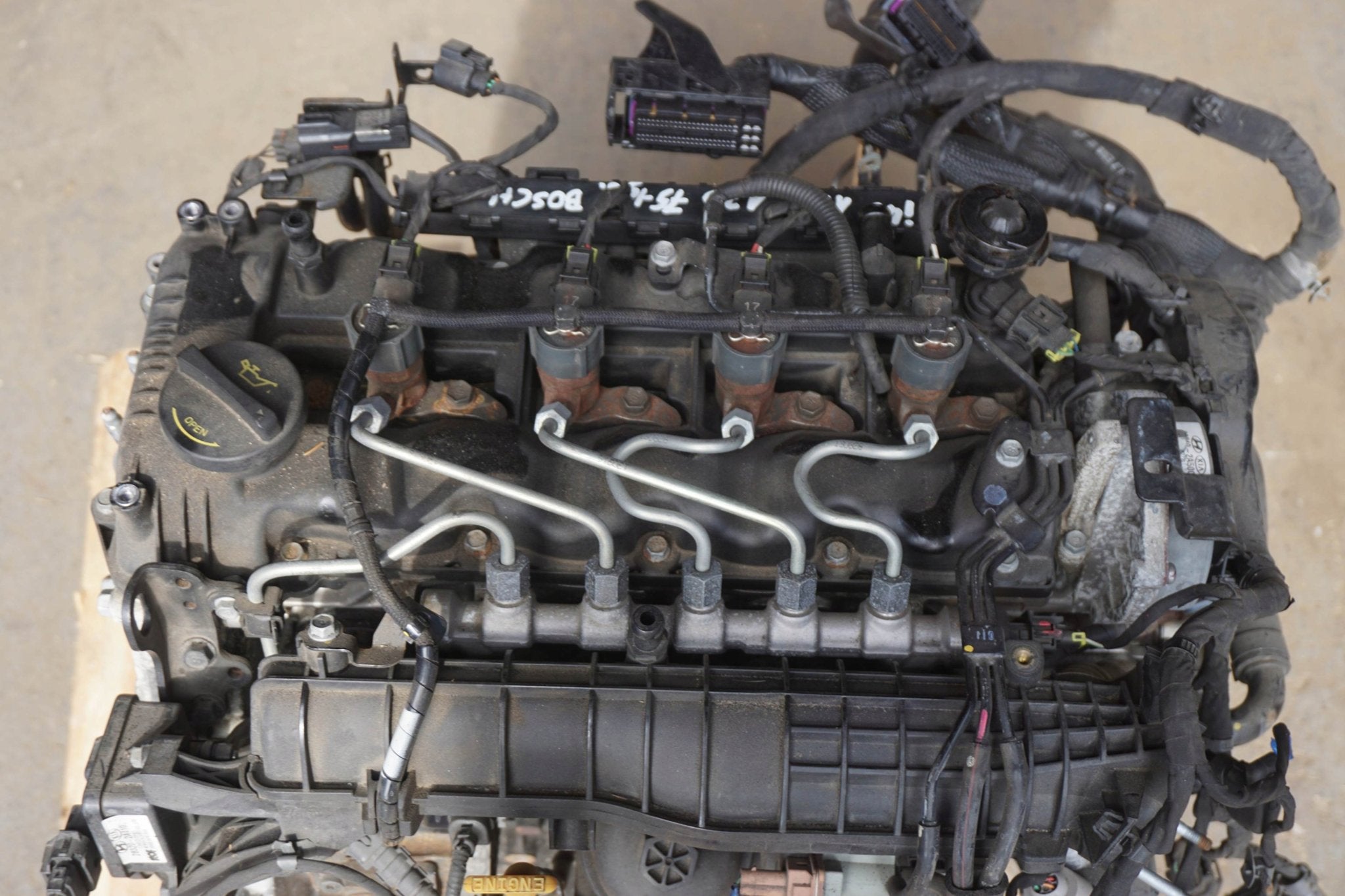 Moteur D4FD Complet KIA SPORTAGE HYUNDAI TUCSON CARENS i40, Envoi, Utilisé, Skoda