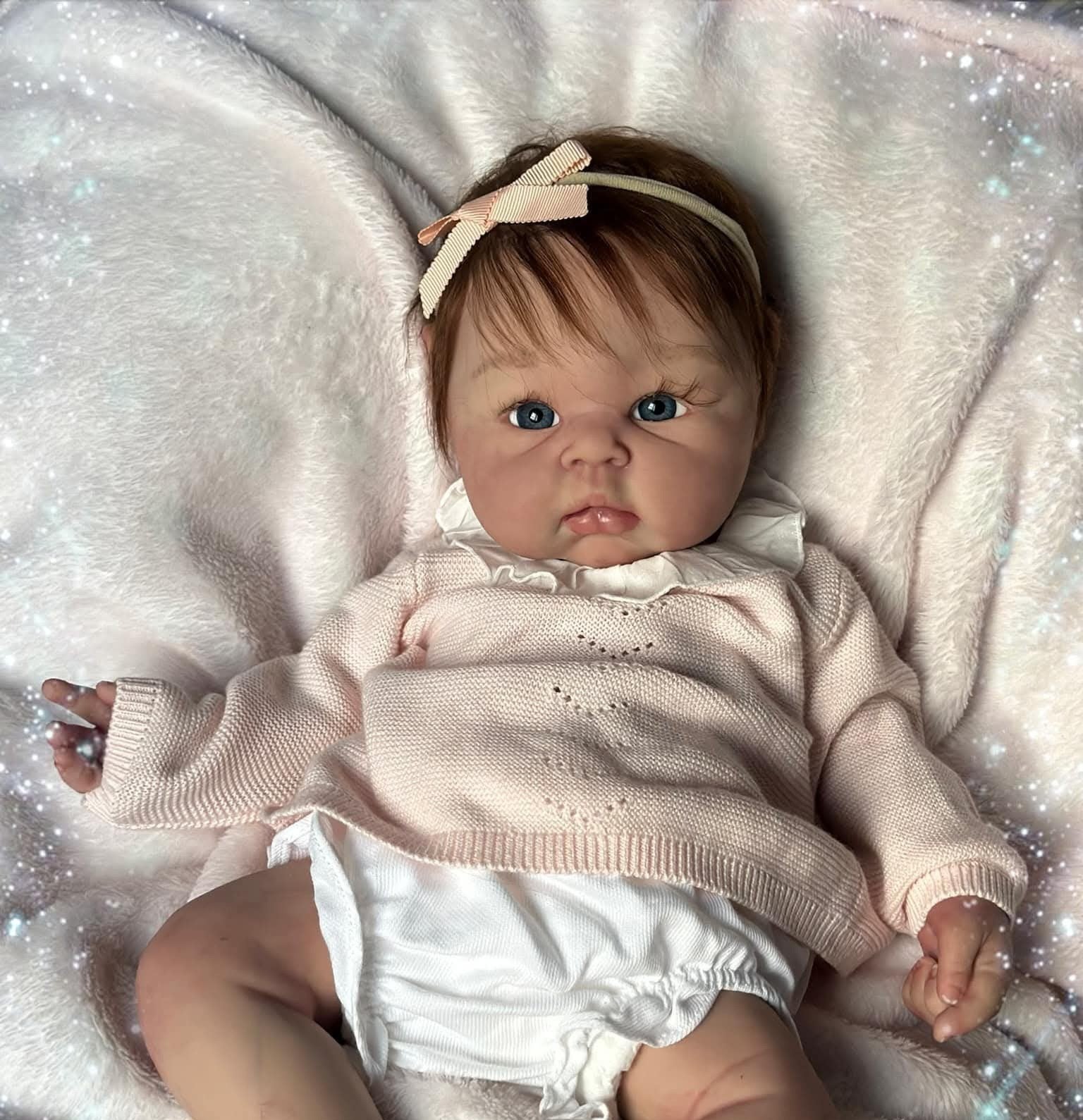 full silicone reborn baby Mian, Ophalen, Nieuw, Pop, Levensecht of Reborn