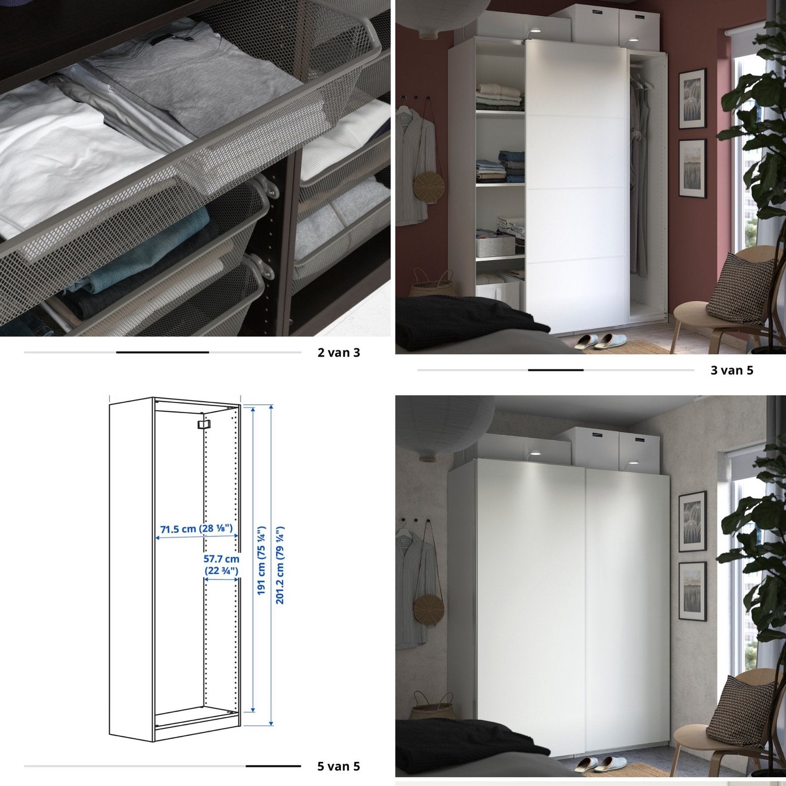 Hasvik kast ikea, Huis en Inrichting, Ophalen, Zo goed als nieuw