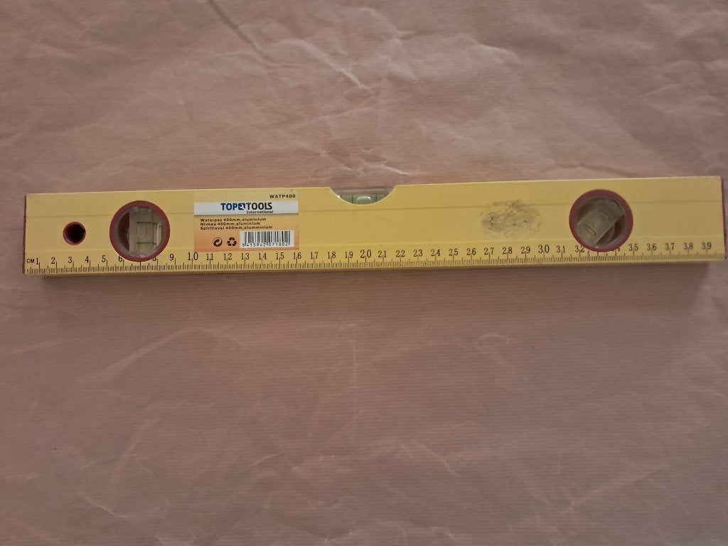 Niveau à bulle Toptul WATP 400 -beam 400mm., Enlèvement, Utilisé, Niveau à bulle