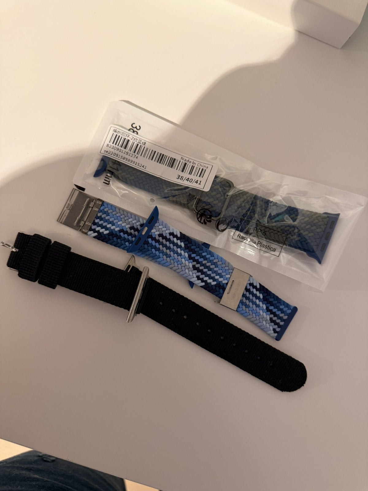Apple watch + 3 bandjes, Handtassen en Accessoires, Smartwatches, Ophalen, Gebruikt, IOS, Waterdicht
