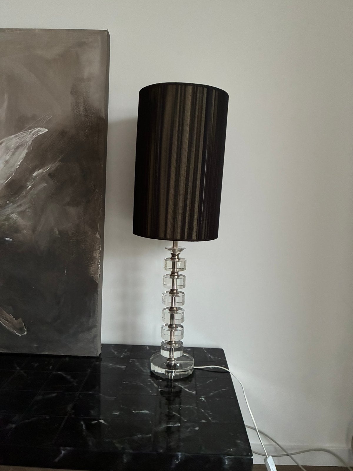 Jolie lampe abat jour 79€, Maison & Meubles, Enlèvement, Comme neuf