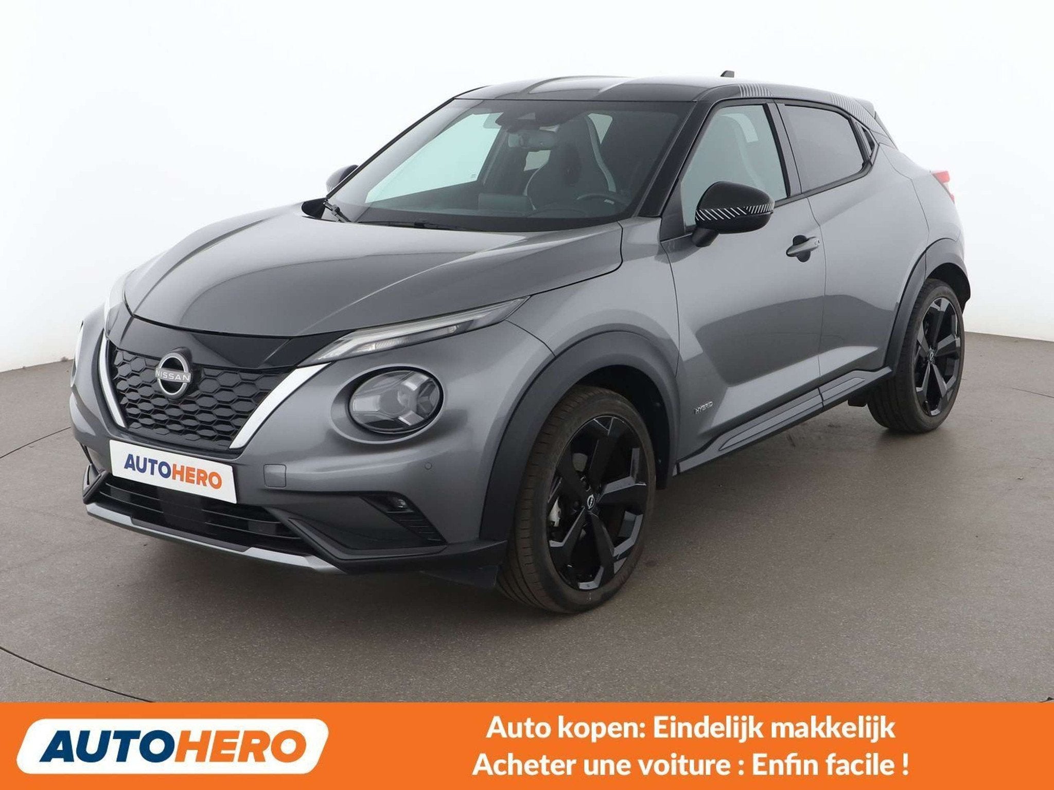 Nissan Juke 1.6 Hybrid N-Connecta (automatique), Autos, Cuir, Achat, Euro 6, Noir
