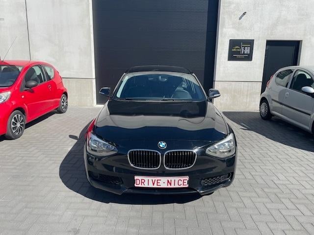 Bmw 116I Automaat, Airco, Leder, Keuring,Verkoop in opdracht, Auto's, Euro 5, 1 Reeks, Zwart, 4 cilinders