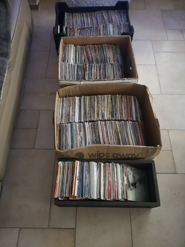 Singels te koop +- 1300 stuks, Ophalen, Gebruikt
