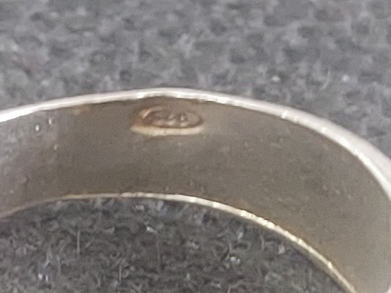 Zilver Ring, Bijoux, Sacs & Beauté, Bagues, Enlèvement ou Envoi, Comme neuf, Argent, Argent