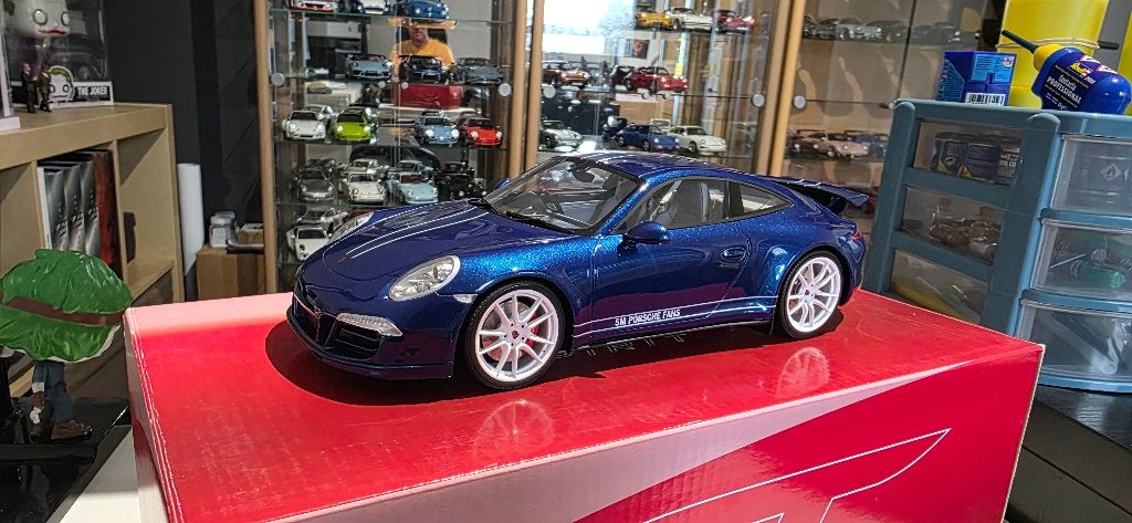 Porsche 911 (991) Carrera 4S “5M” 1/18 Gt-Spirit, Enlèvement ou Envoi, Comme neuf, Voiture, Autres marques