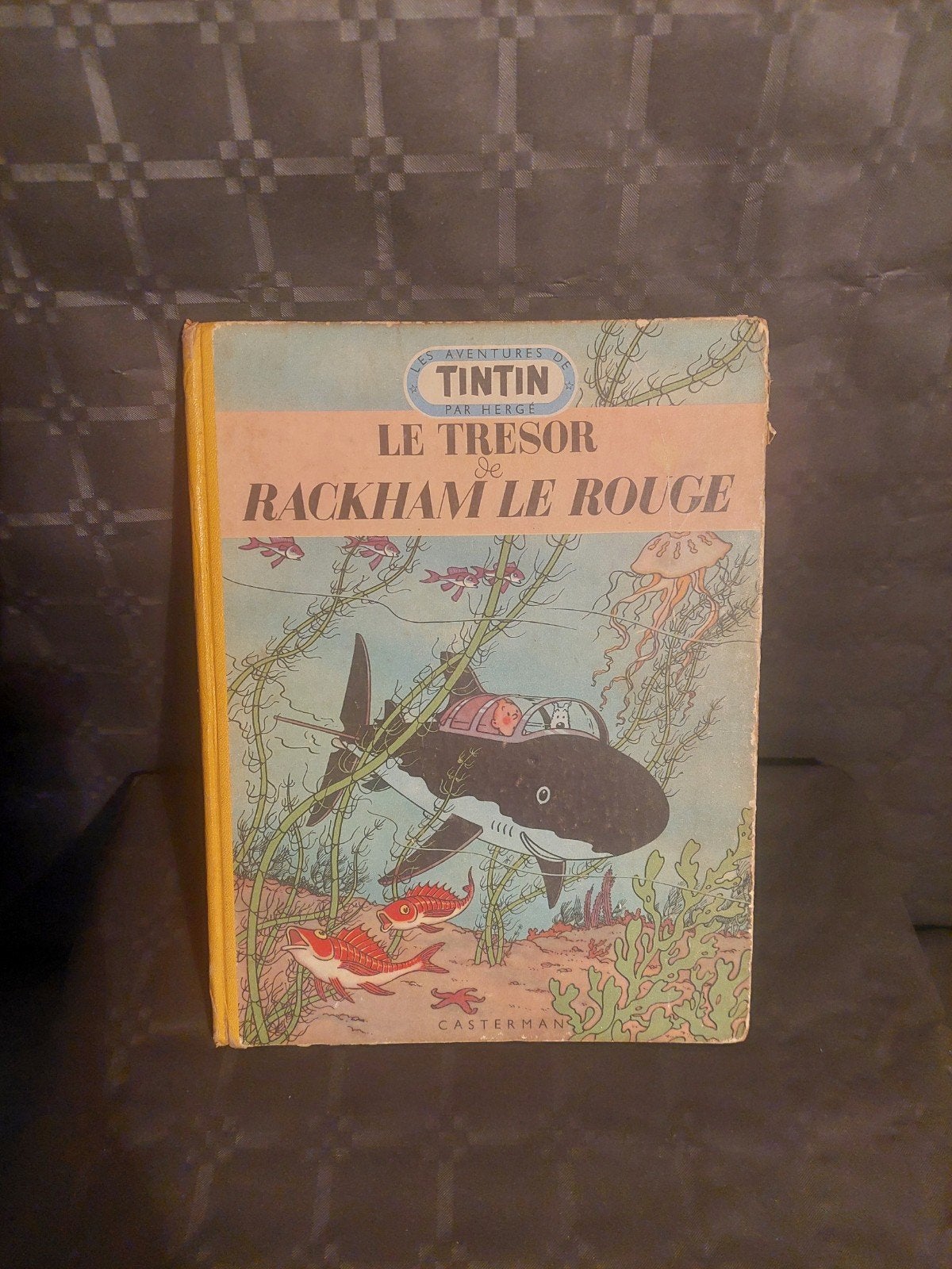 bd tintin le trésor de racckham le rouge b6 de 1952  bon eta, Enlèvement ou Envoi, Une BD, Utilisé, Hergé.