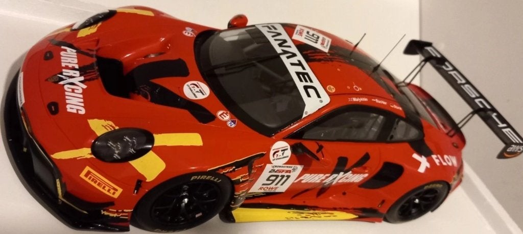 1/18 Porsche 911 991.2 GT3-R Pure Rxcing 24h spa 2024 Spark, Enlèvement ou Envoi, Neuf, Voiture, Autres marques