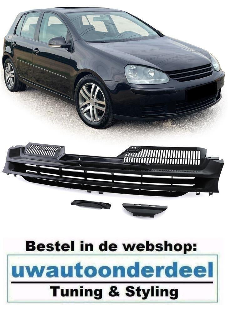 Embleemloze Sport Grill Zwart Geschikt Voor VW Golf 5, Autos : Divers, Tuning & Styling, Envoi