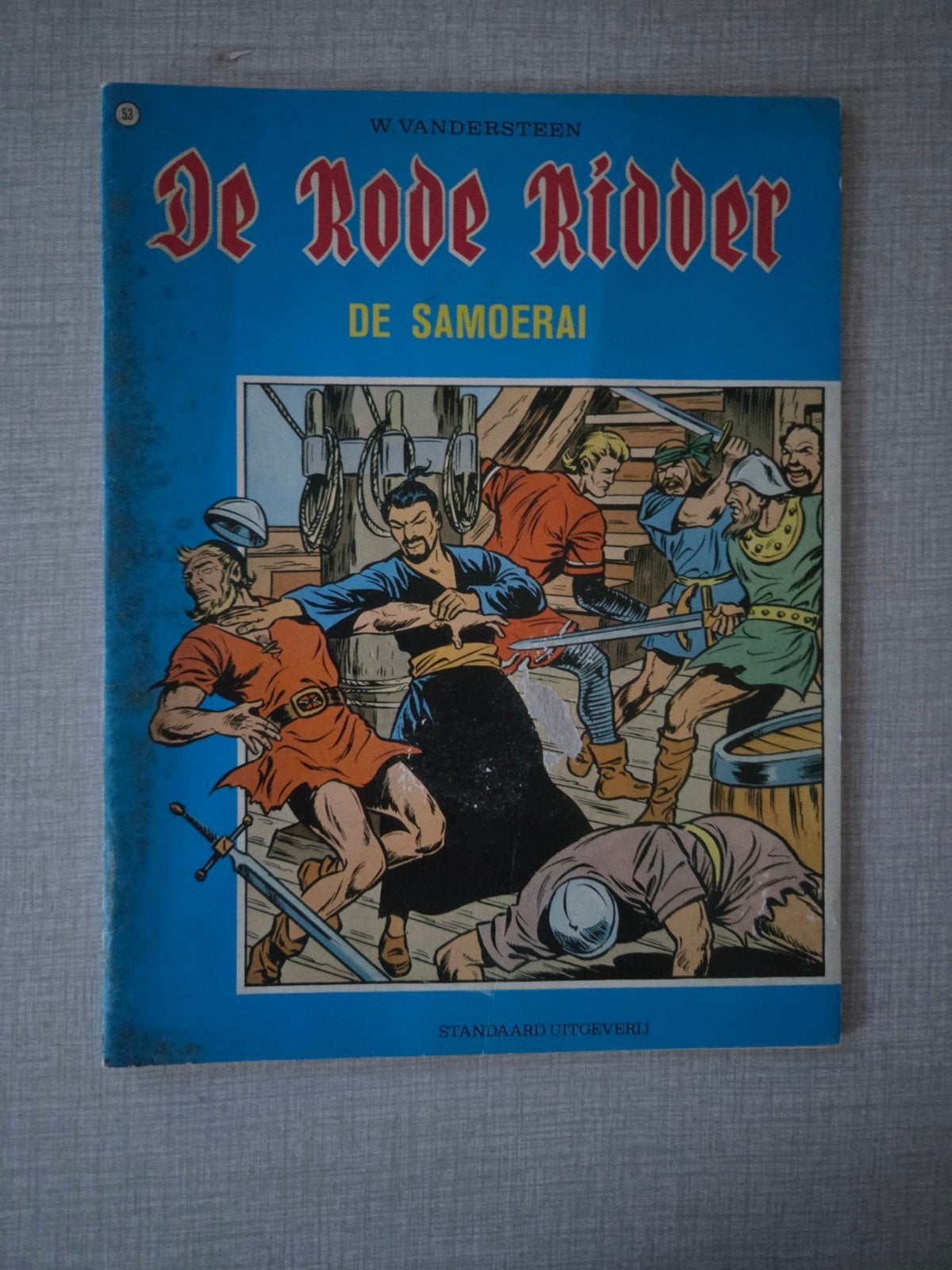 De Rode Ridder 53, 1ste druk., Boeken, Eén stripboek, Ophalen of Verzenden, Gelezen, Willy Vandersteen