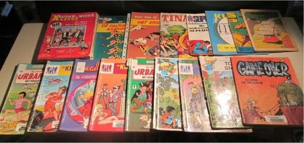 17 Prima Nederlandstalige Stripboeken / Stripverhalen, Meerdere stripboeken, Ophalen of Verzenden, Zo goed als nieuw
