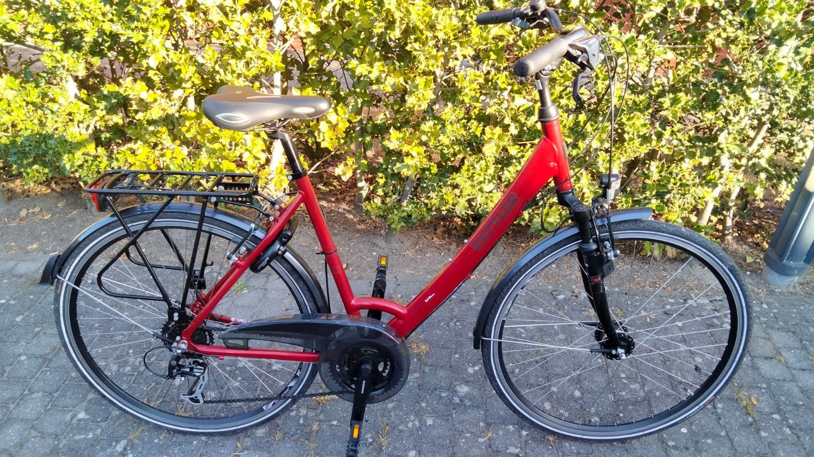 Damesfiets Kettler Traveller - 21 versnellingen, Fietsen en Brommers, Ophalen, Velgrem, Versnellingen, 50 tot 53 cm