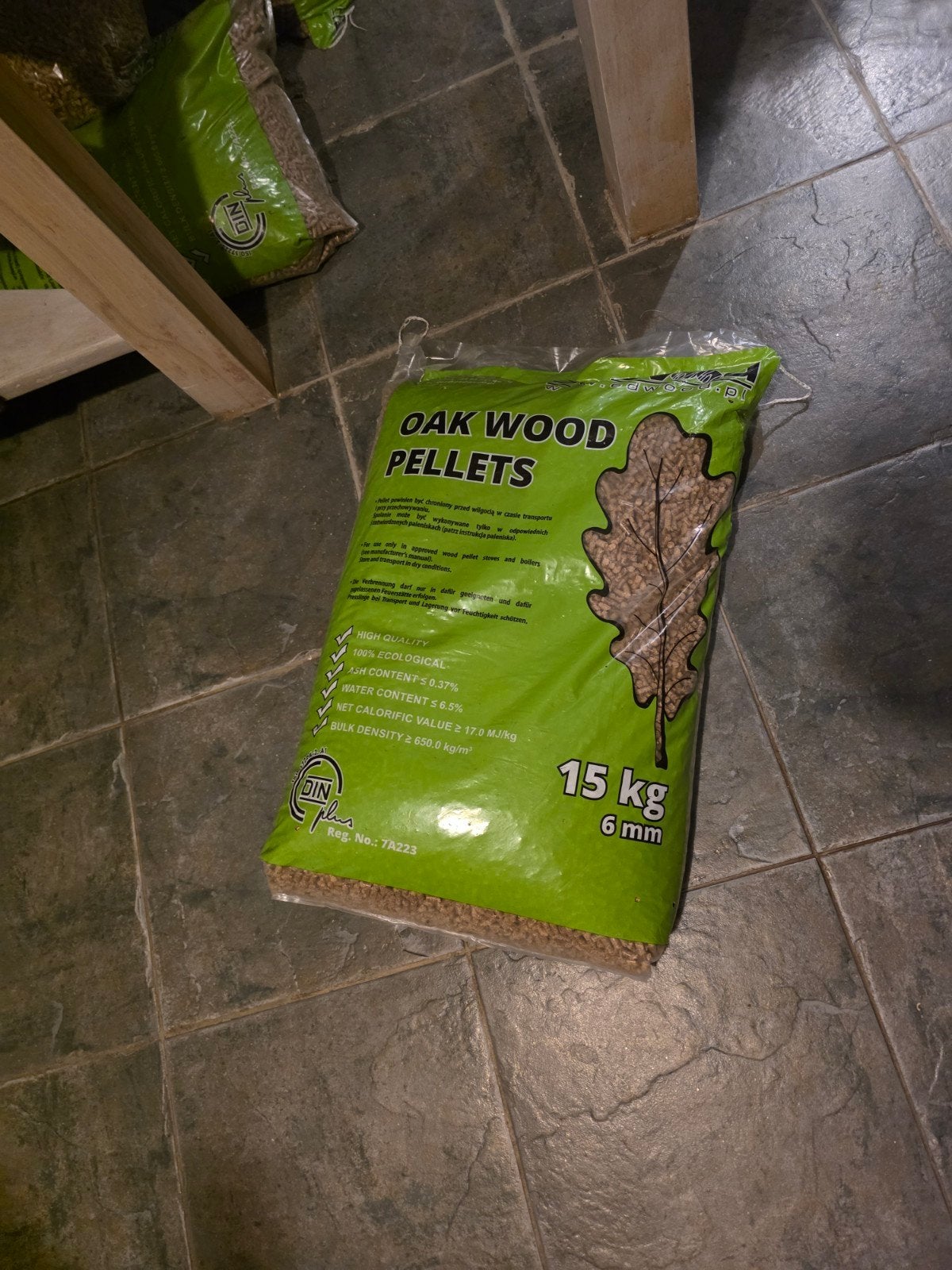 houtpellets - 10 zakken van 15 kg, Tuin en Terras, Ophalen, Nieuw