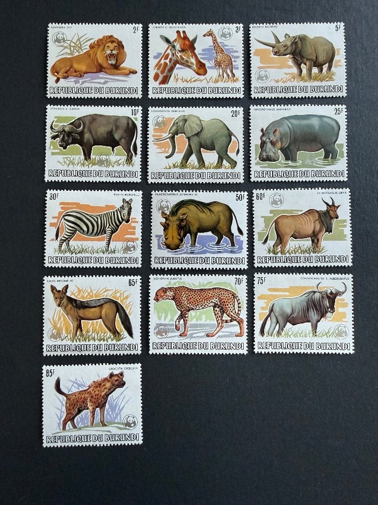 Postzegels republique du burundi, Postzegels en Munten, Ophalen, Overige landen, Postfris