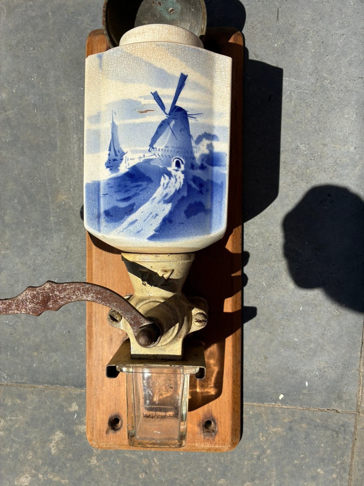 Vintage koffiemolen muurmodel, Ophalen of Verzenden