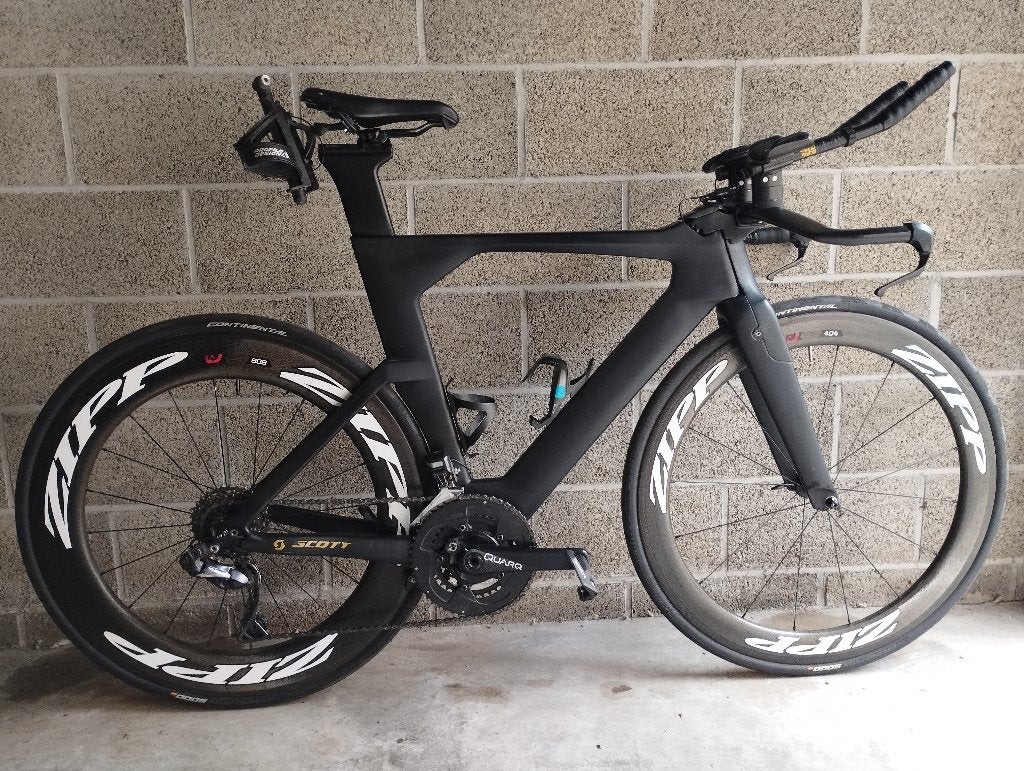 Vélo triathlon ultegra Di2 + capteur de puissance, Autres marques, Frein sur jante, Enlèvement, 28 pouces