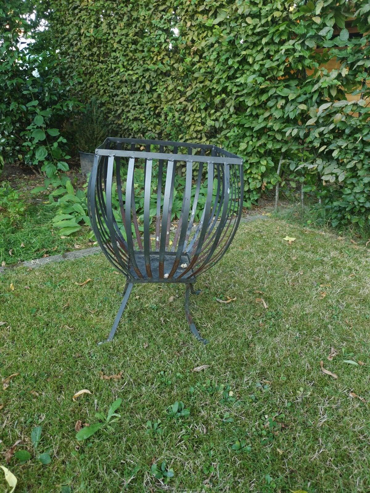 Leuke metalen vuurkorf, Tuin en Terras, Ophalen, Vuurkorf