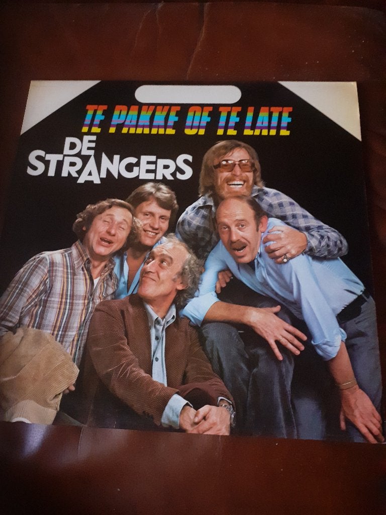LP De Strangers : Te pakke of te late, Ophalen of Verzenden, LP