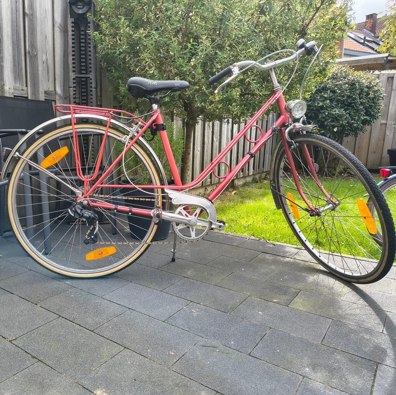 vintage fiets jaren 70 28 inch, Fietsen en Brommers, Ophalen