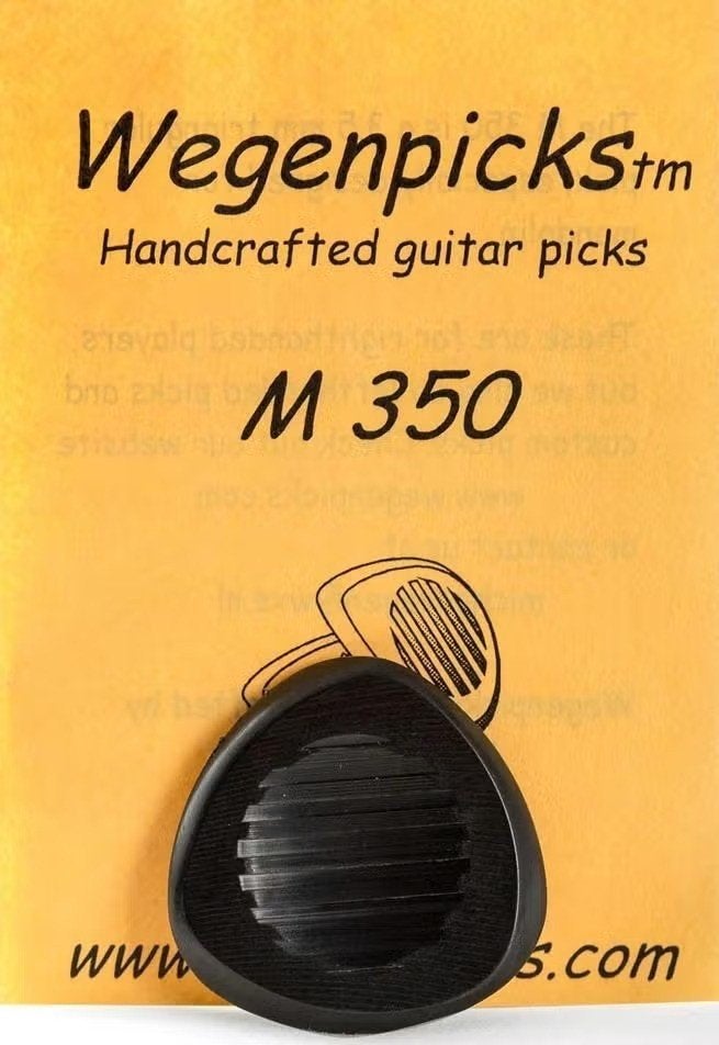 Wegen M 350B Mandoline Plectrum - 3.50 mm - Zwart - Per stuk, Musique & Instruments, Enlèvement ou Envoi, Neuf, Mandoline