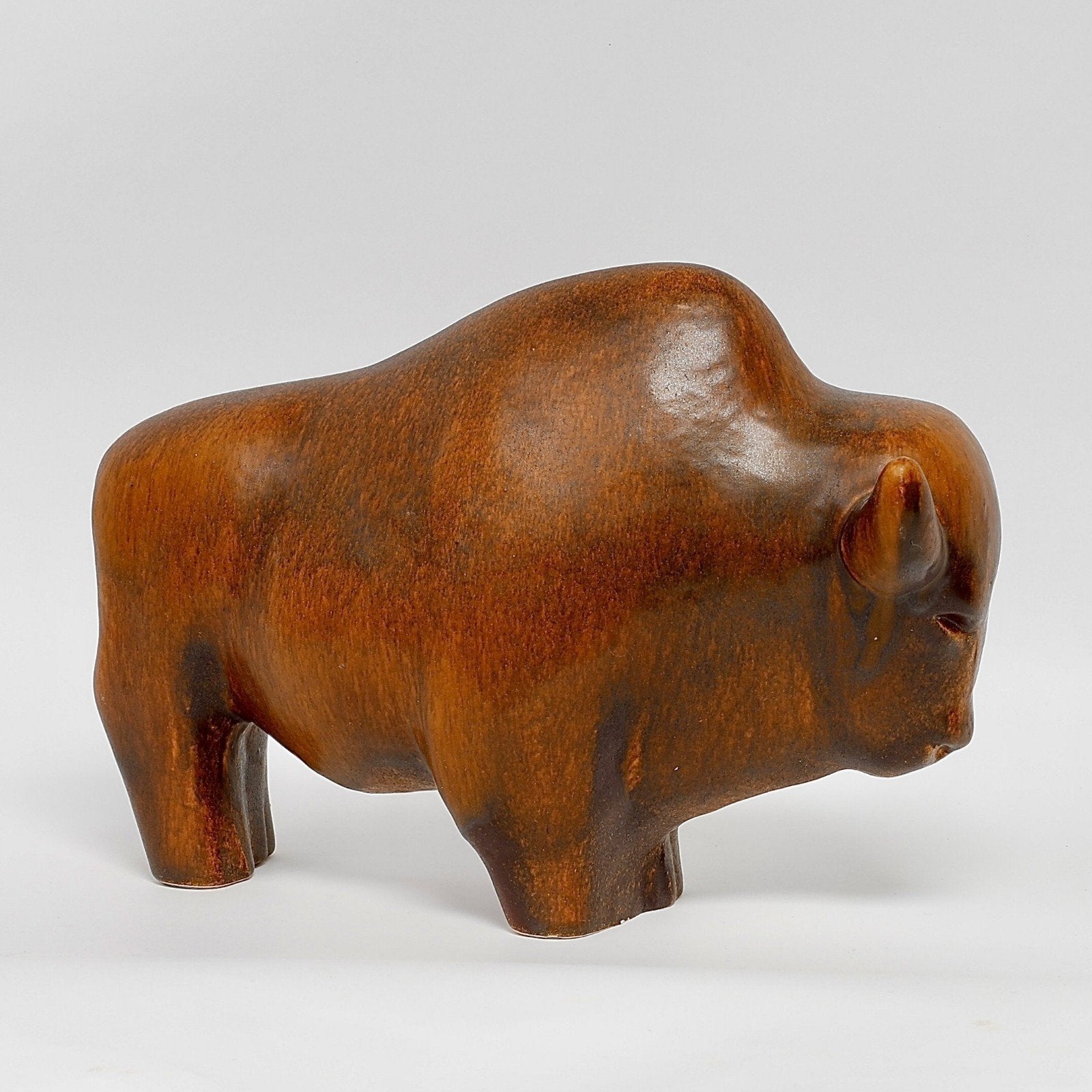 Taureau en céramique Ruscha, Brun, Pierre ou céramique, Homme, Enlèvement