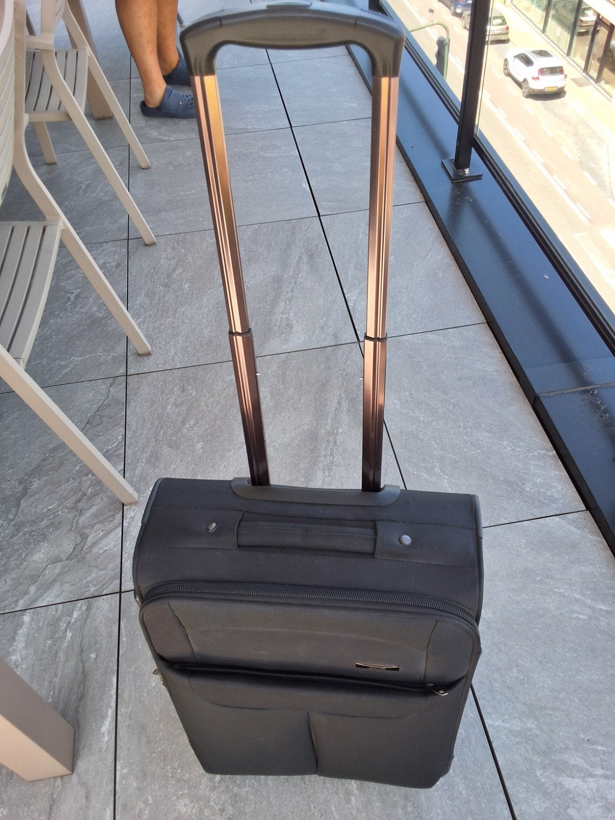 handbagage cabine reiskoffer lichtgewicht, Handtassen en Accessoires, Koffers, Ophalen, Wieltjes