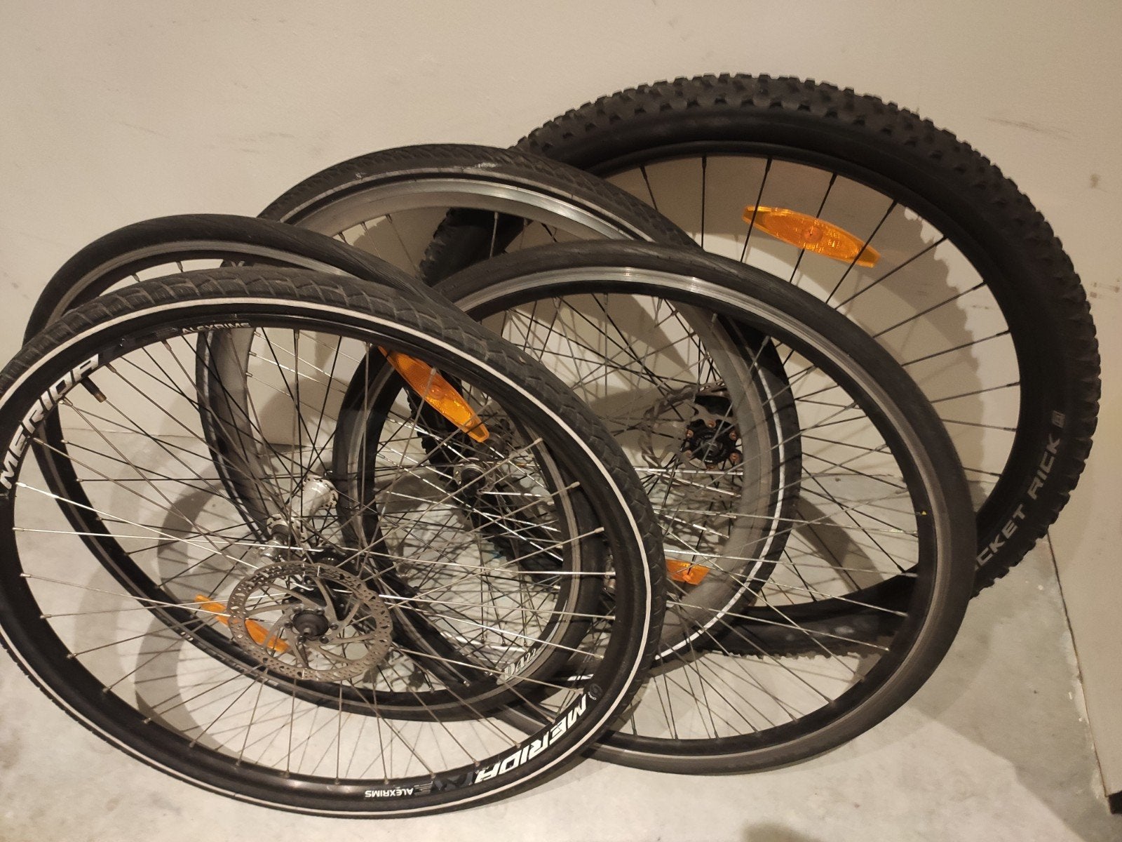 5 voorwielen race/mtb, Fietsen en Brommers, Ophalen of Verzenden