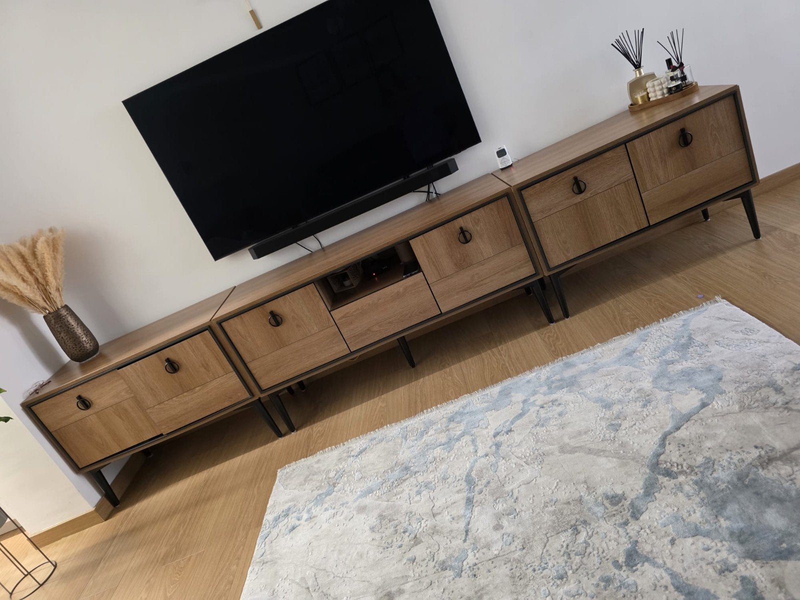 salon meubel, Huis en Inrichting, Ophalen, 150 tot 200 cm, Zo goed als nieuw, Minder dan 100 cm