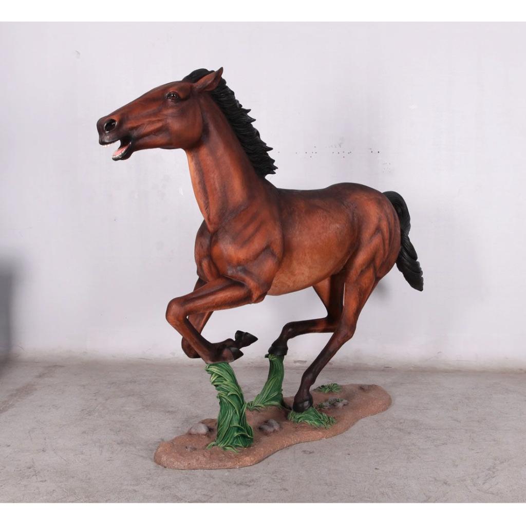 Cheval au galop — Statue de cheval Longueur 225 cm, Enlèvement, Neuf, Autres