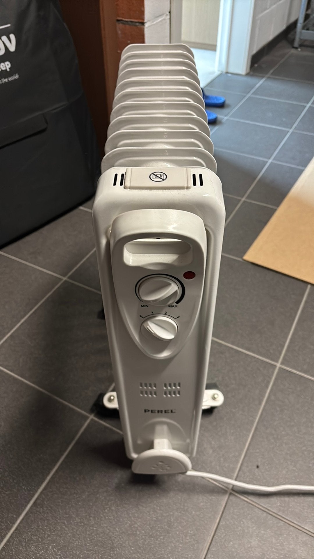 Elektronische verwarming Perel, Doe-het-zelf en Bouw, Ophalen, Zo goed als nieuw