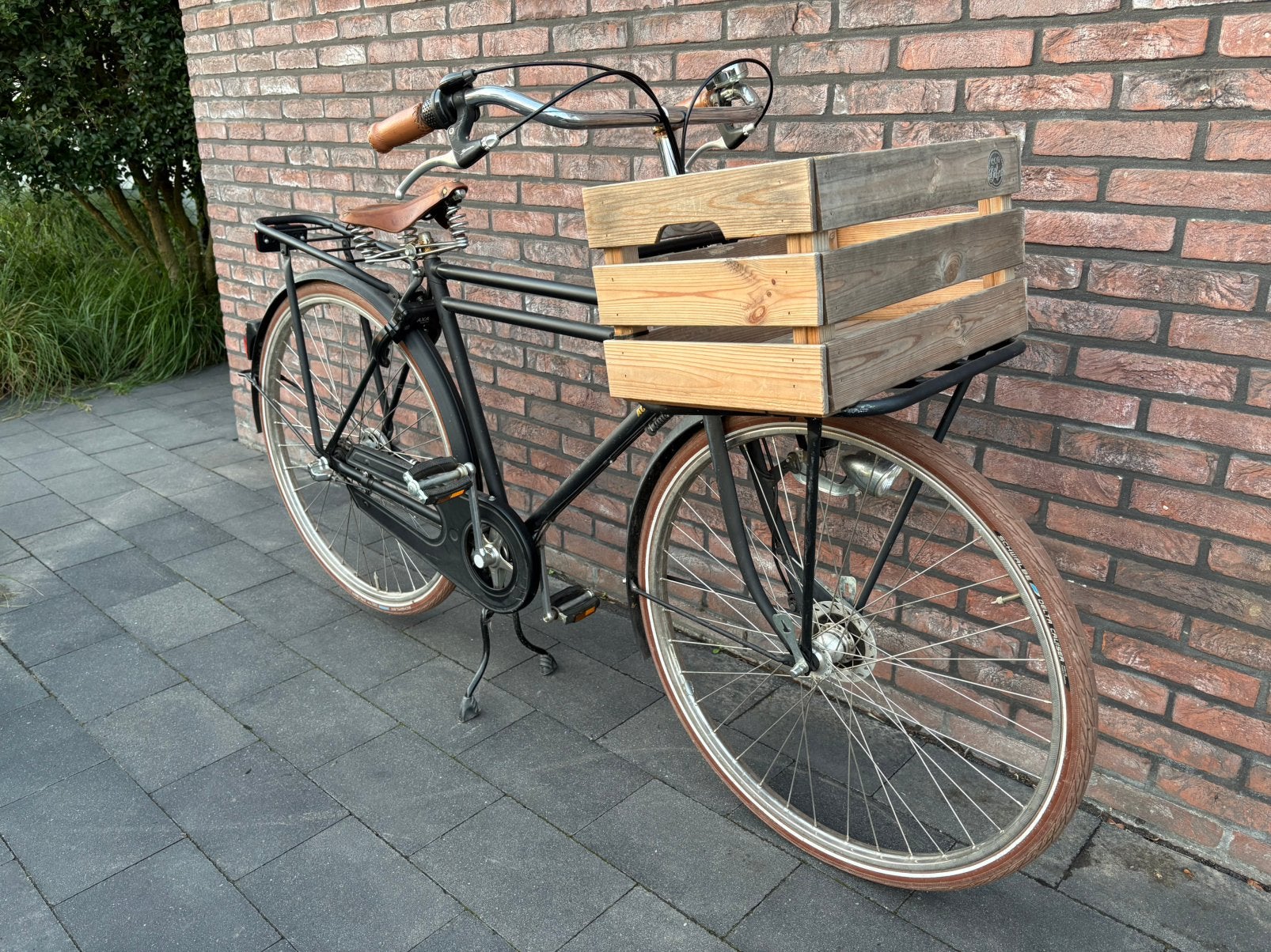 Prachtige Achielle Craighton Pick-Up transportfiets, Fietsen en Brommers, Fietsen | Heren | Herenfietsen, Gebruikt, Velgrem, Versnellingen