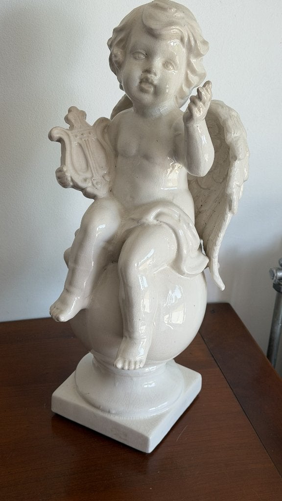 grande statuette angelot, Antiquités & Art, Enlèvement