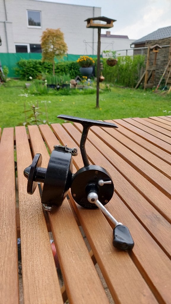 Vintage Mitchell 304 ('50 - '60), Ophalen of Verzenden, Gebruikt, Molen