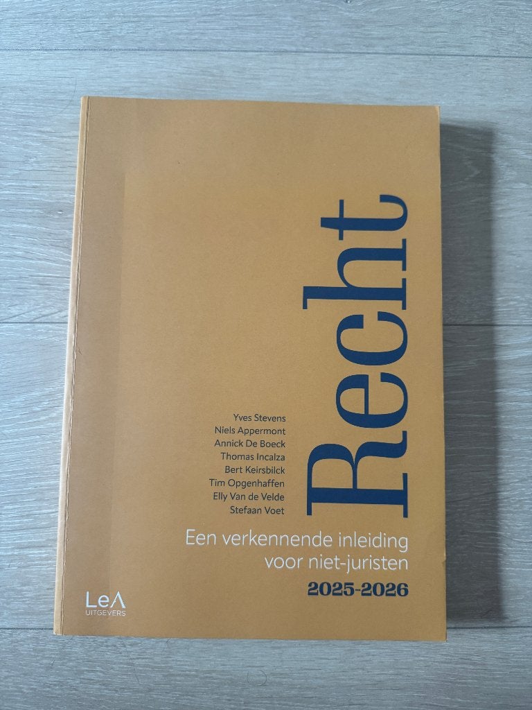 Recht: een verkennende inleiding voor niet-juristen, Livres, Livres scolaires, Neuf, Enlèvement ou Envoi