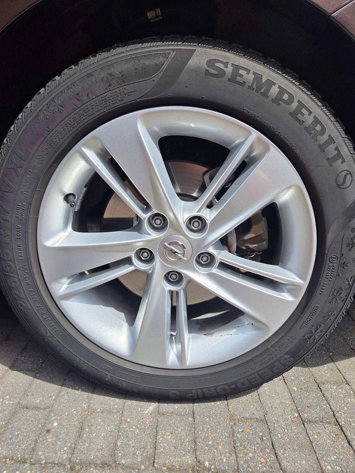 Zeer mooie en origineel Opel winterbanden set, Insignia B, Auto-onderdelen, Banden en Velgen, Ophalen, Banden en Velgen, 17 inch