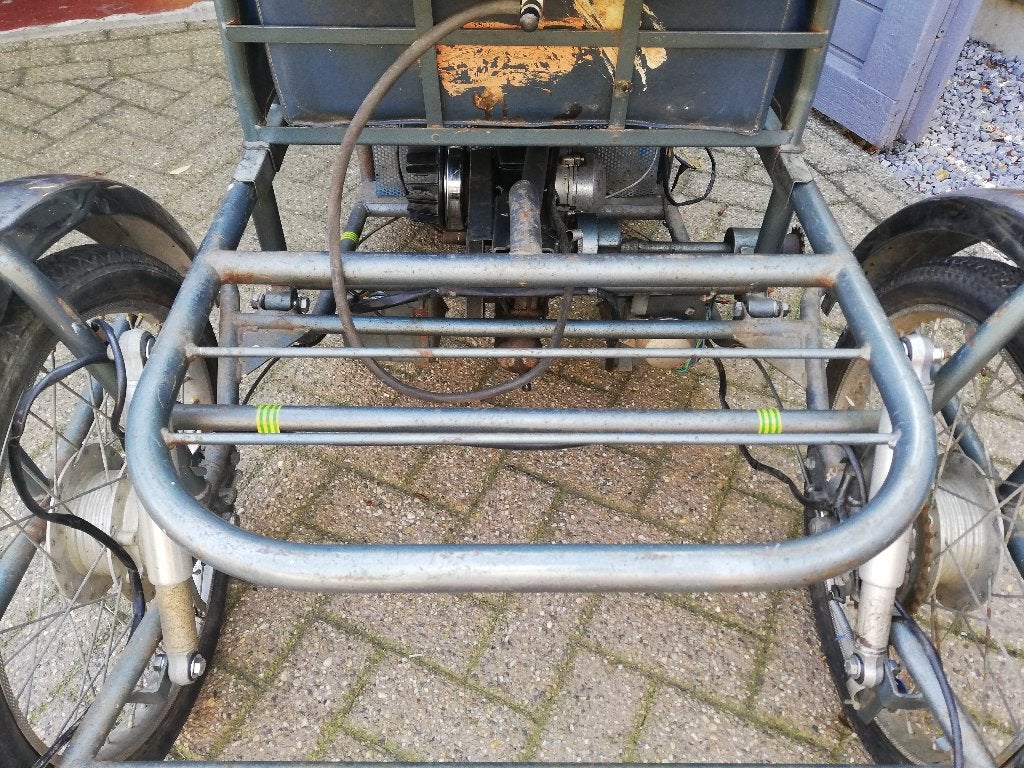 oldtimer brommer driewieler., 49 cc, Klasse B (45 km/u), Ophalen, Overige merken
