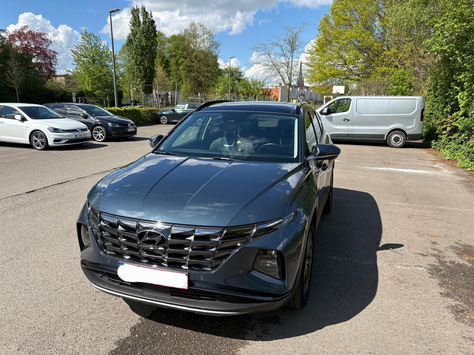 Hyundai Tucson 2024, 1893 kg, Achat, Entretenue par le concessionnaire, Noir