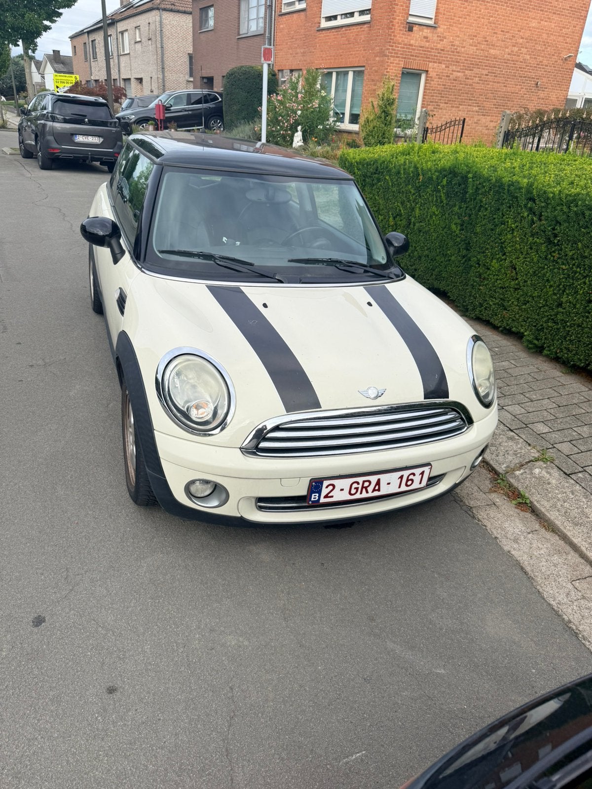 Mini automaat 2007 benzine, Auto's, Mini, Automaat, Zwart, 1600 cc, Wit